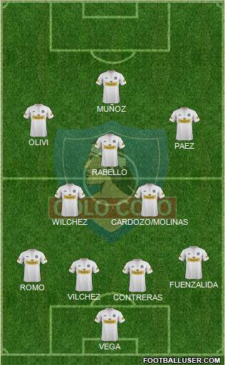 CSD Colo Colo Formation 2012
