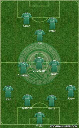Tai Po Football Club Formation 2012