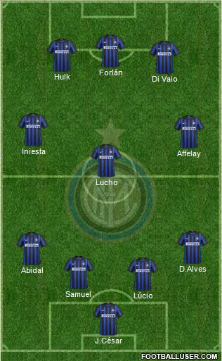 F.C. Internazionale Formation 2012