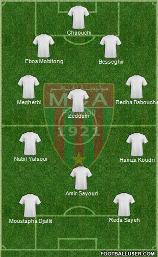 Mouloudia Club d'Alger Formation 2012