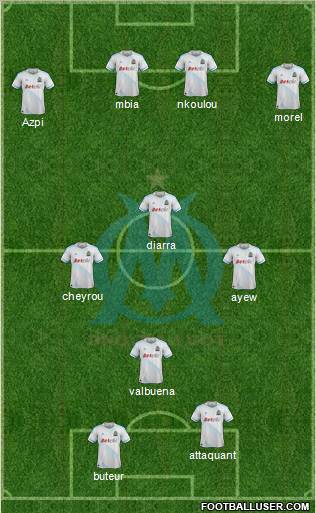 Olympique de Marseille Formation 2012