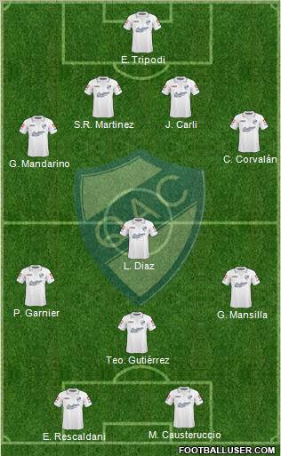 Quilmes football formation