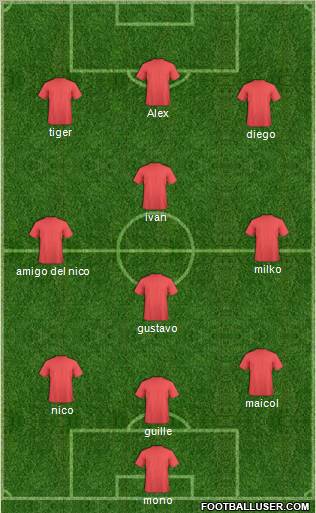 Pro Evolution Soccer Team Formation 2012
