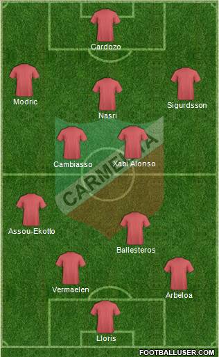 AD Carmelita Formation 2012
