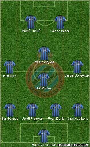 Club Brugge KV Formation 2012