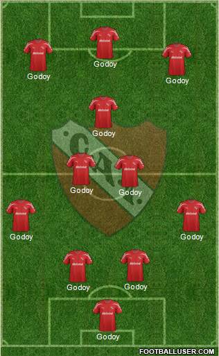Independiente Formation 2012