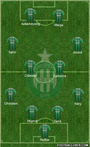A.S. Saint-Etienne Formation 2012