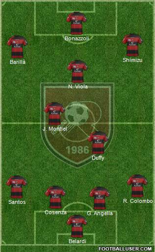 Reggina Formation 2012