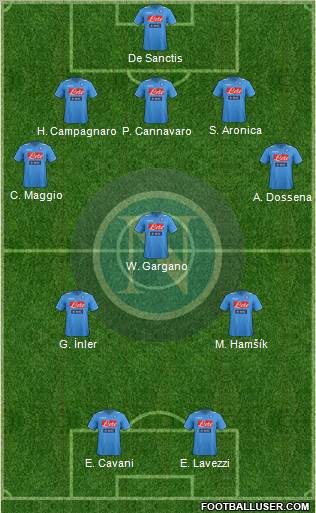 Napoli Formation 2012