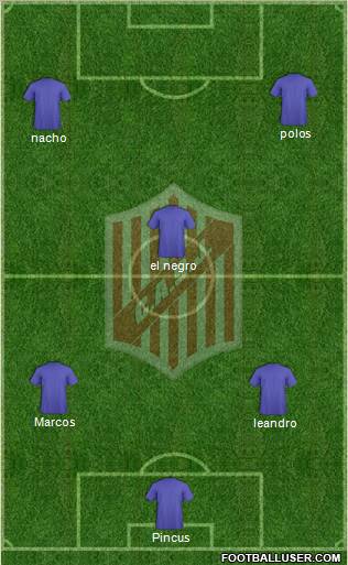 9 de Julio Formation 2012