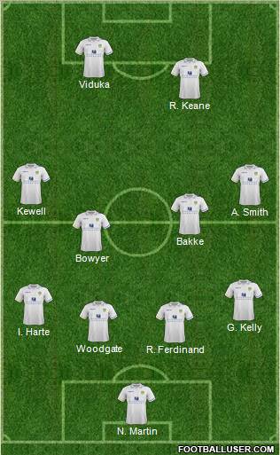 Leeds United Formation 2012