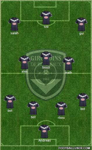 FC Girondins de Bordeaux Formation 2012