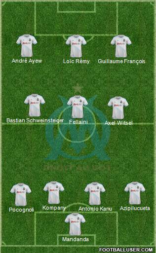 Olympique de Marseille Formation 2012