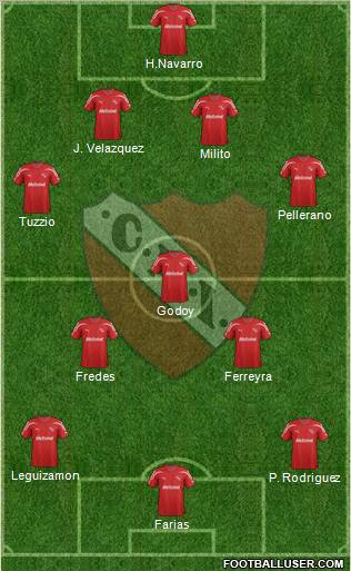 Independiente Formation 2012