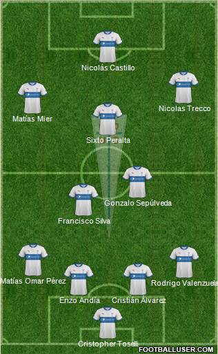CD Universidad Católica Formation 2012