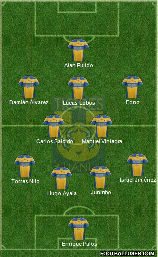 Club Universitario de Nuevo León Formation 2012