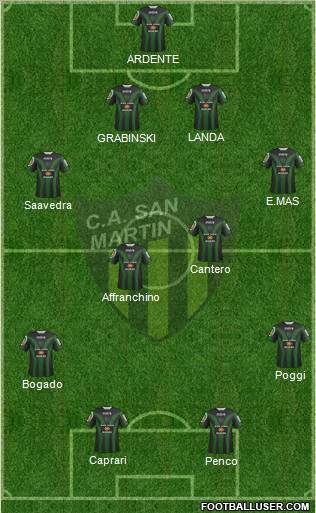 San Martín de San Juan Formation 2012