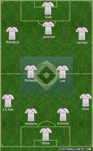 Hamburger SV Formation 2012