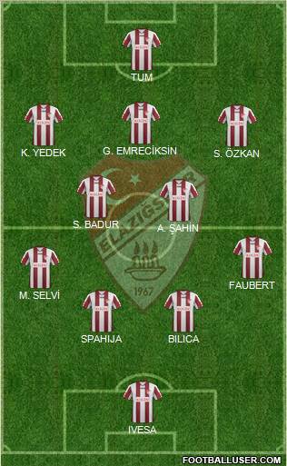 Elazigspor Formation 2012