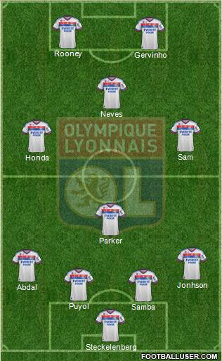 Olympique Lyonnais Formation 2012