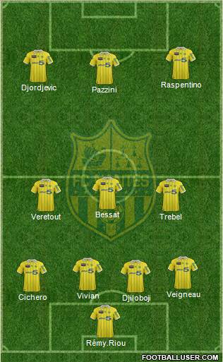 FC Nantes Formation 2012