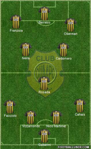 Olimpo de Bahía Blanca Formation 2012