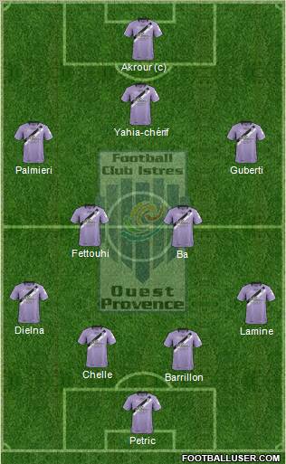 Football Club Istres Ouest-Provence Formation 2012