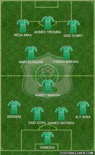 Masry Port Said Formation 2012