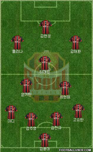 FC Seoul Formation 2012