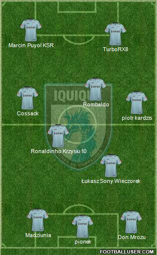 CD Municipal Iquique S.A.D.P. football formation