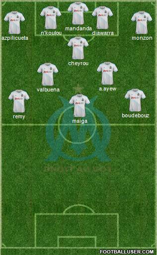 Olympique de Marseille Formation 2012