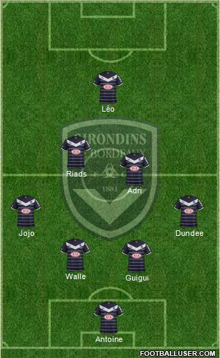 FC Girondins de Bordeaux Formation 2012