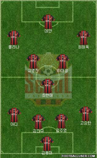 FC Seoul Formation 2012