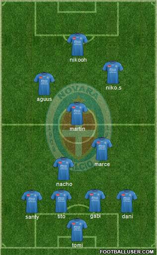 Novara Formation 2012