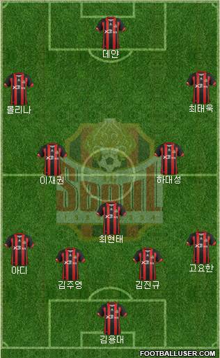 FC Seoul Formation 2012