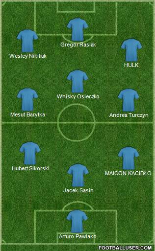 Euro 2012 Team Formation 2012