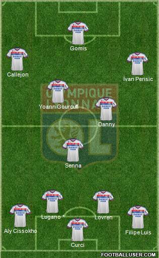 Olympique Lyonnais Formation 2012