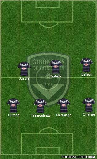 FC Girondins de Bordeaux Formation 2012