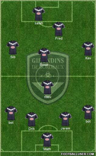 FC Girondins de Bordeaux Formation 2012