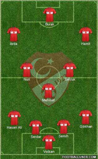 Turkey Formation 2012