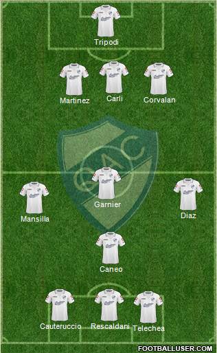 Quilmes football formation