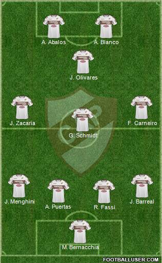 Platense Formation 2012