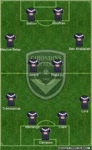 FC Girondins de Bordeaux Formation 2012