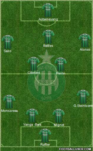 A.S. Saint-Etienne Formation 2012