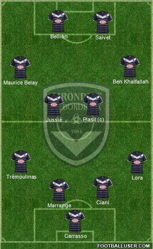 FC Girondins de Bordeaux Formation 2012