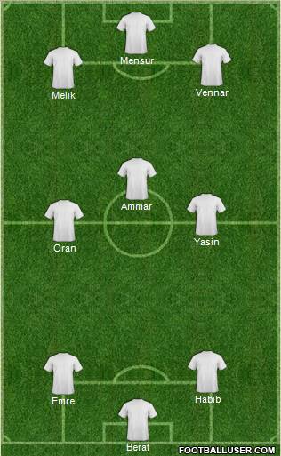 Euro 2012 Team Formation 2012