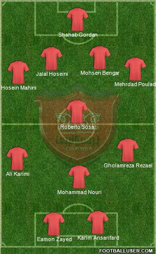 Persepolis Tehran Formation 2012
