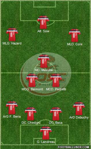 LOSC Lille Métropole Formation 2012