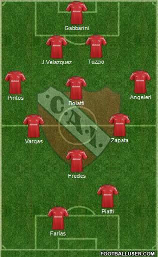 Independiente Formation 2012