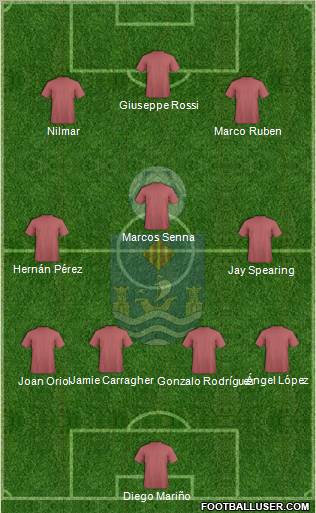 Villajoyosa C.F. Formation 2012